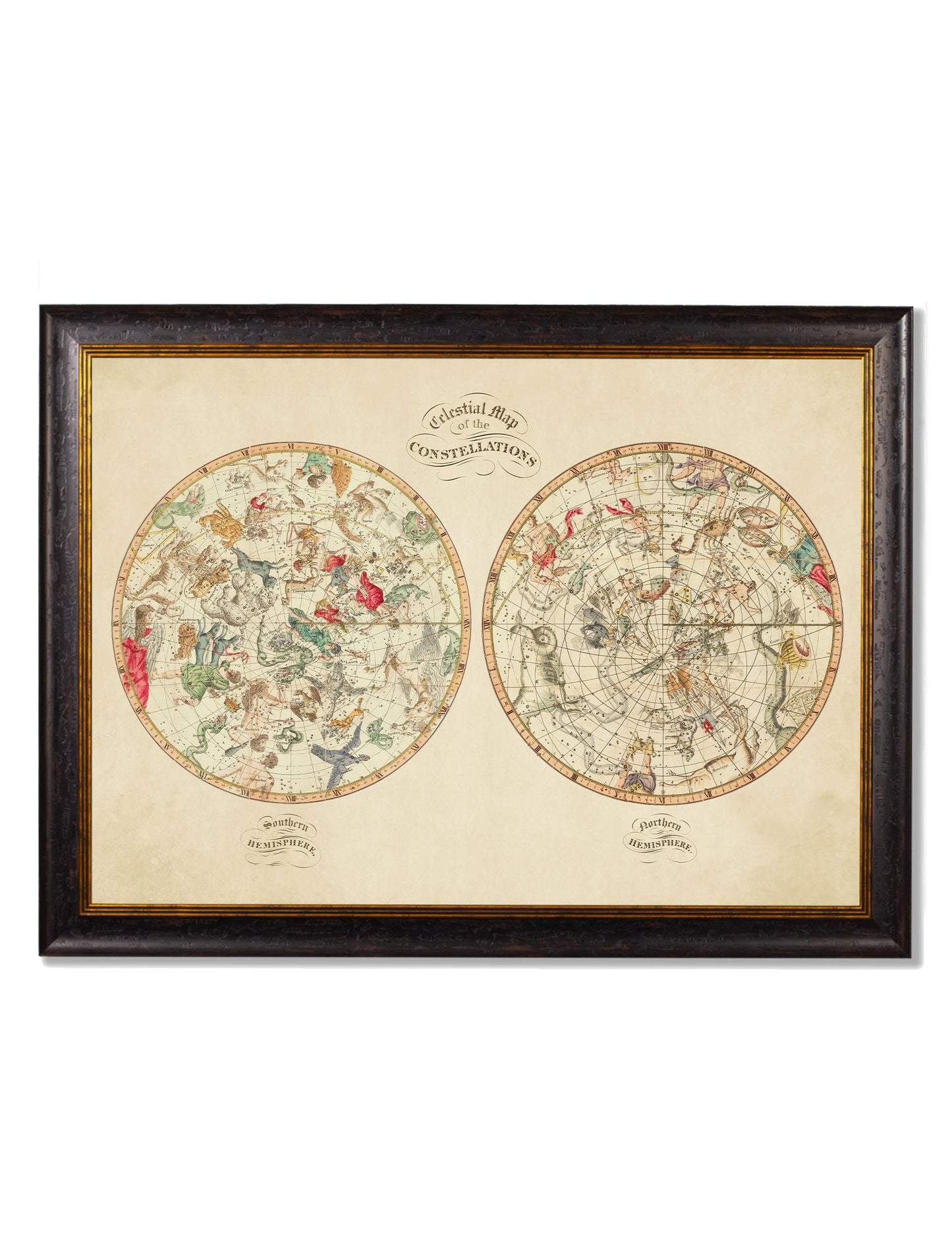 c.1820 Map of the Constellations styled view – Leya Buster Interiors