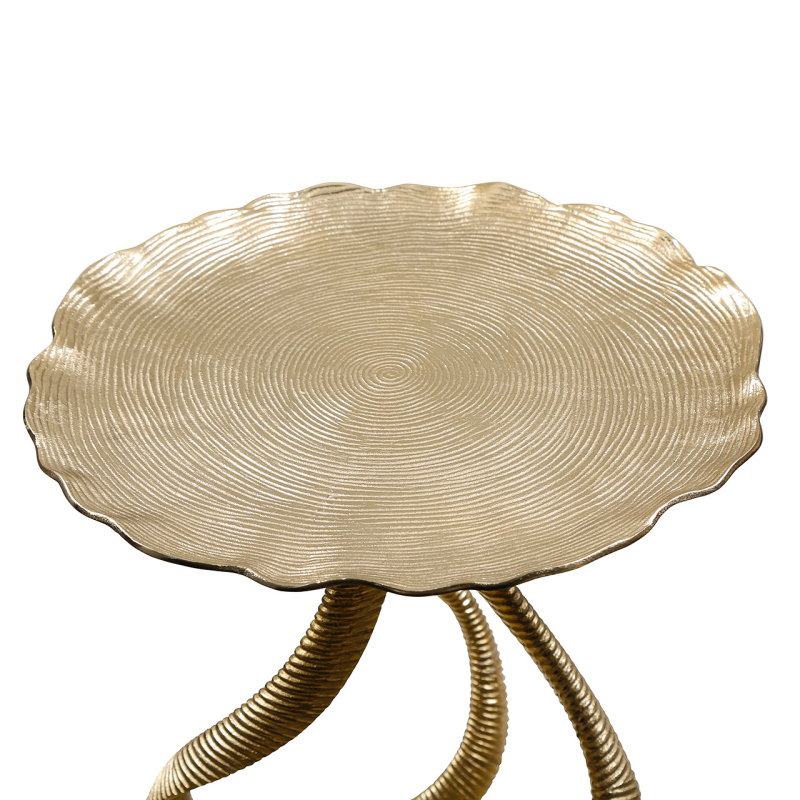 Hartwell Gold Accent Table