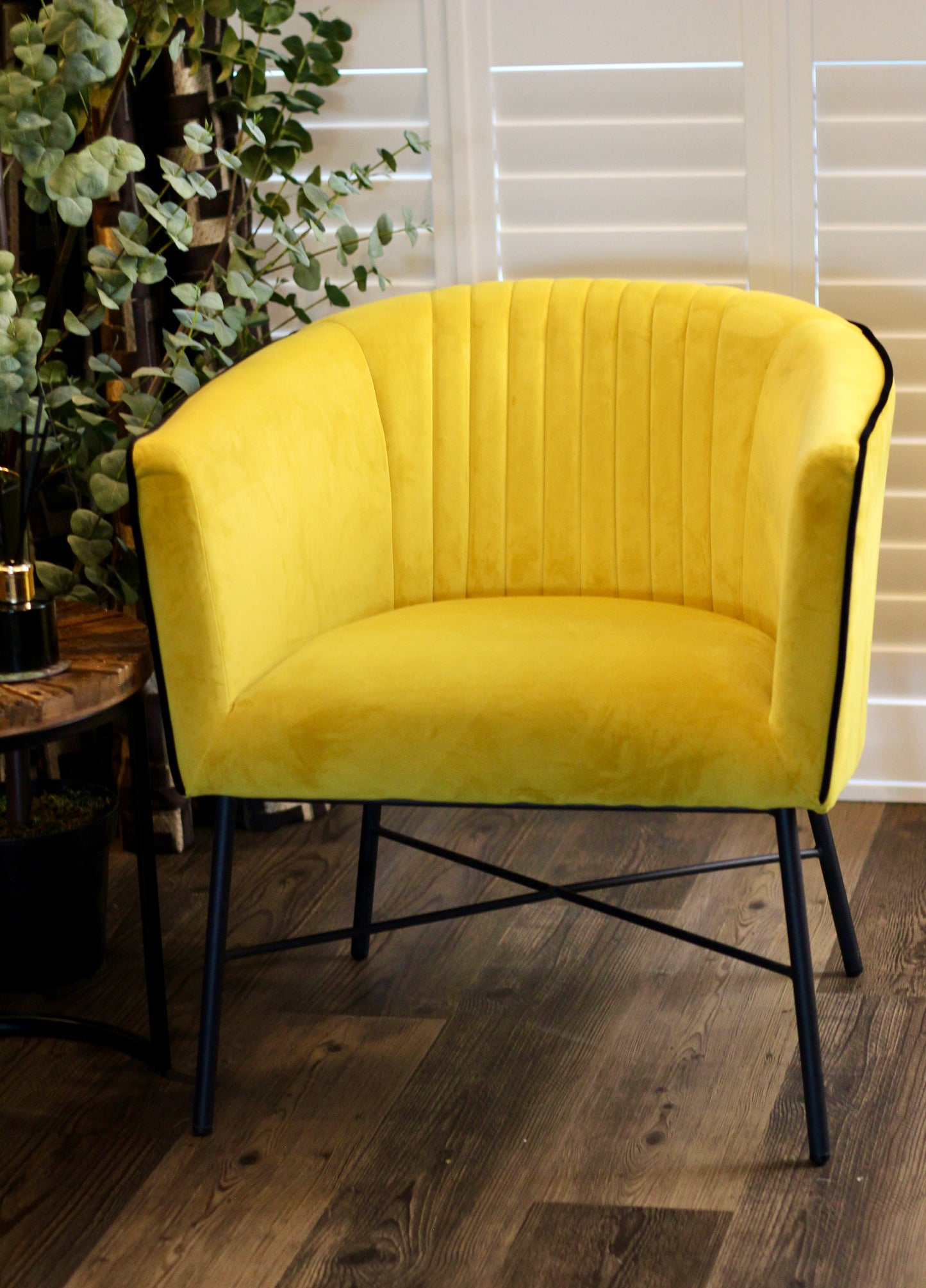 Mustard Club Chair