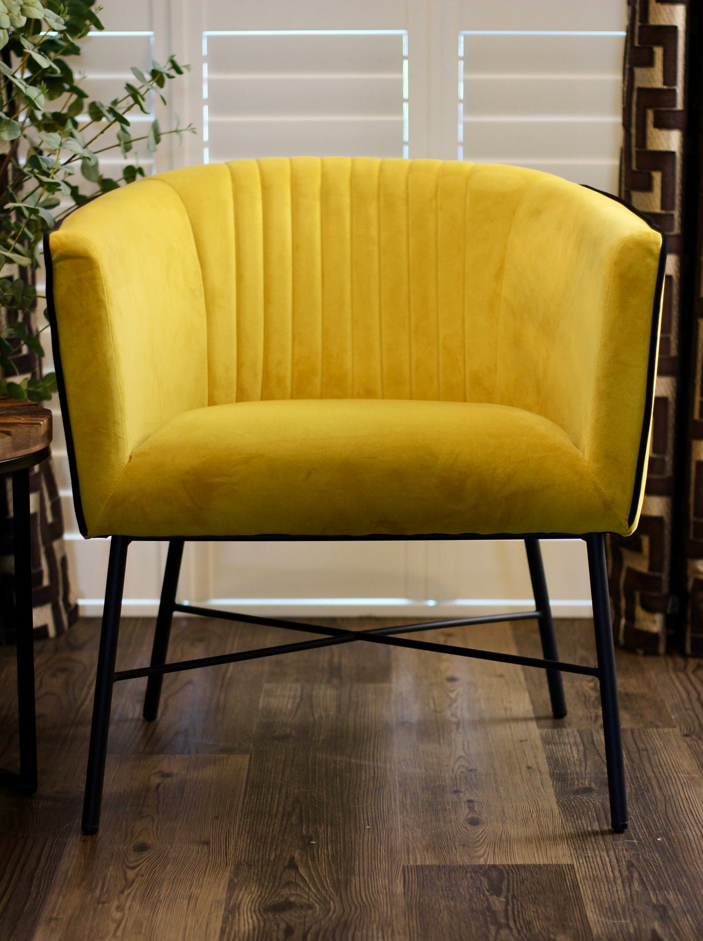 Mustard Club Chair