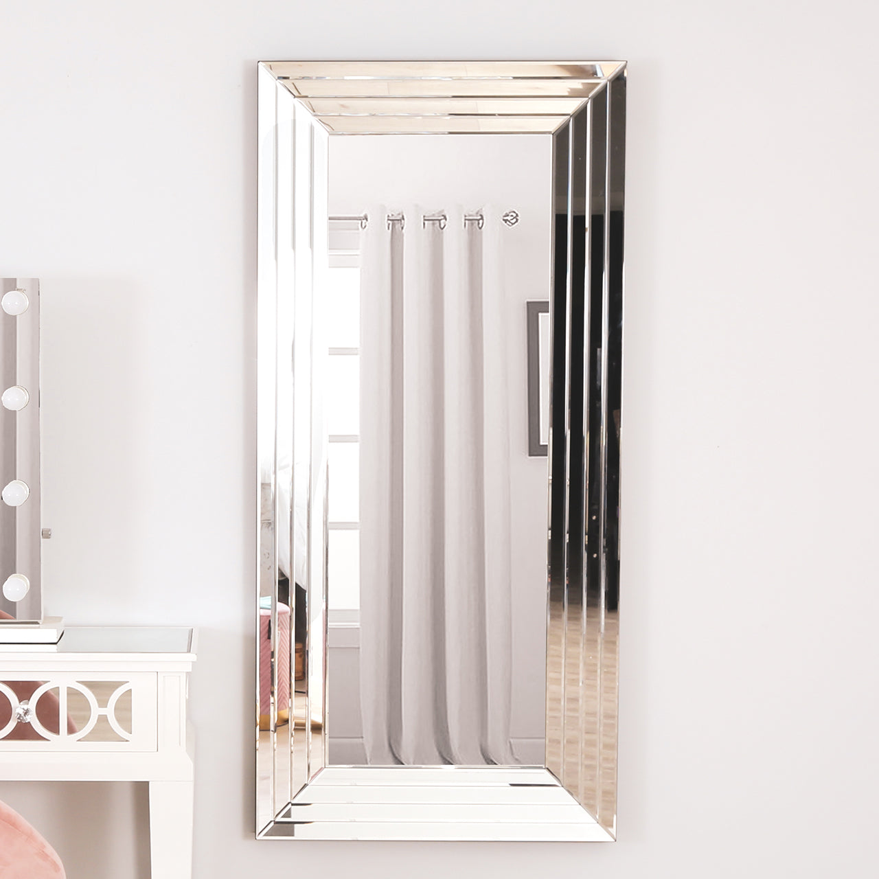 large, wall, mirror, 3D, design, brigg, lincolnshire, dressing room mirror, hallway mirror