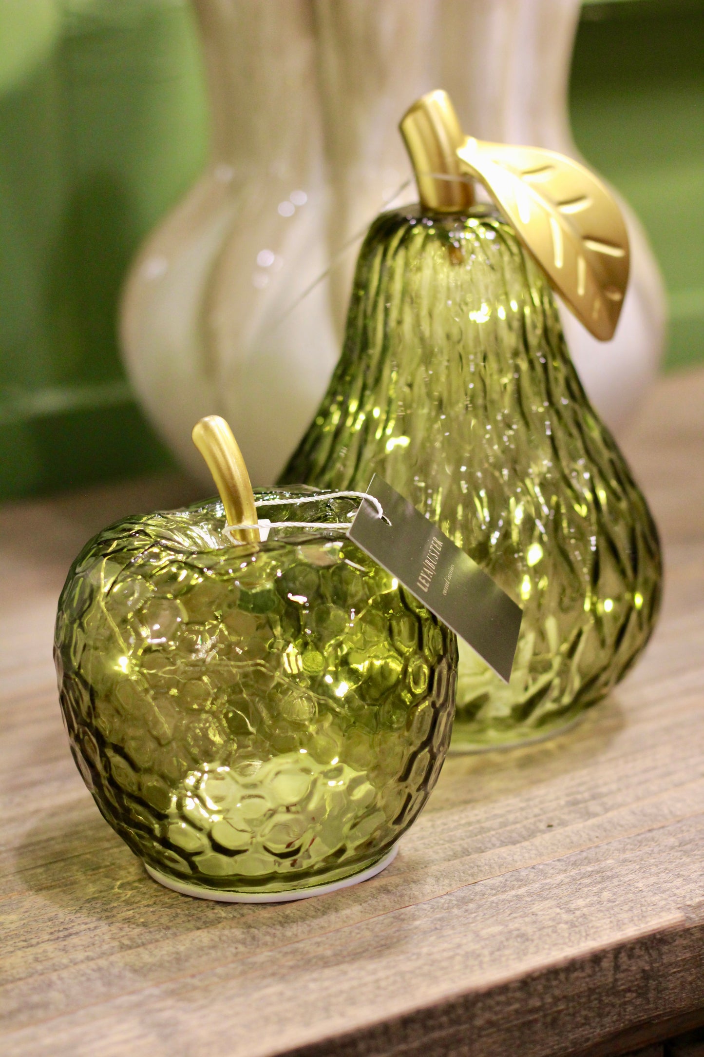 LED Glass Apple Decorative Light