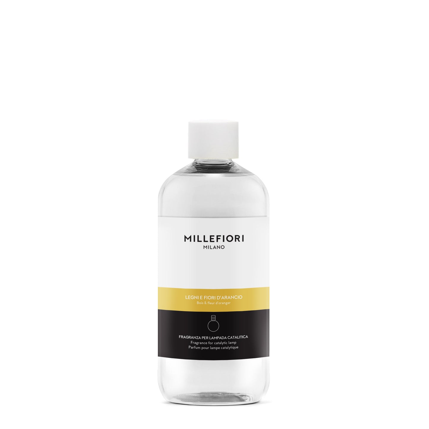 Millefiori Legni e Fiori d'Arancio Lamp Fragrance 500ml refill bottle