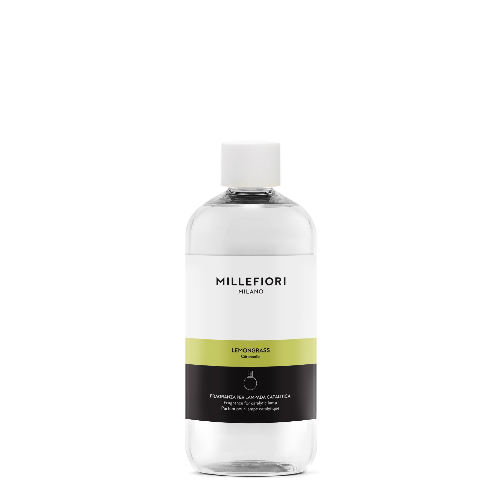 Millefiori Lemon Grass Lamp Fragrance 500ml refill bottle