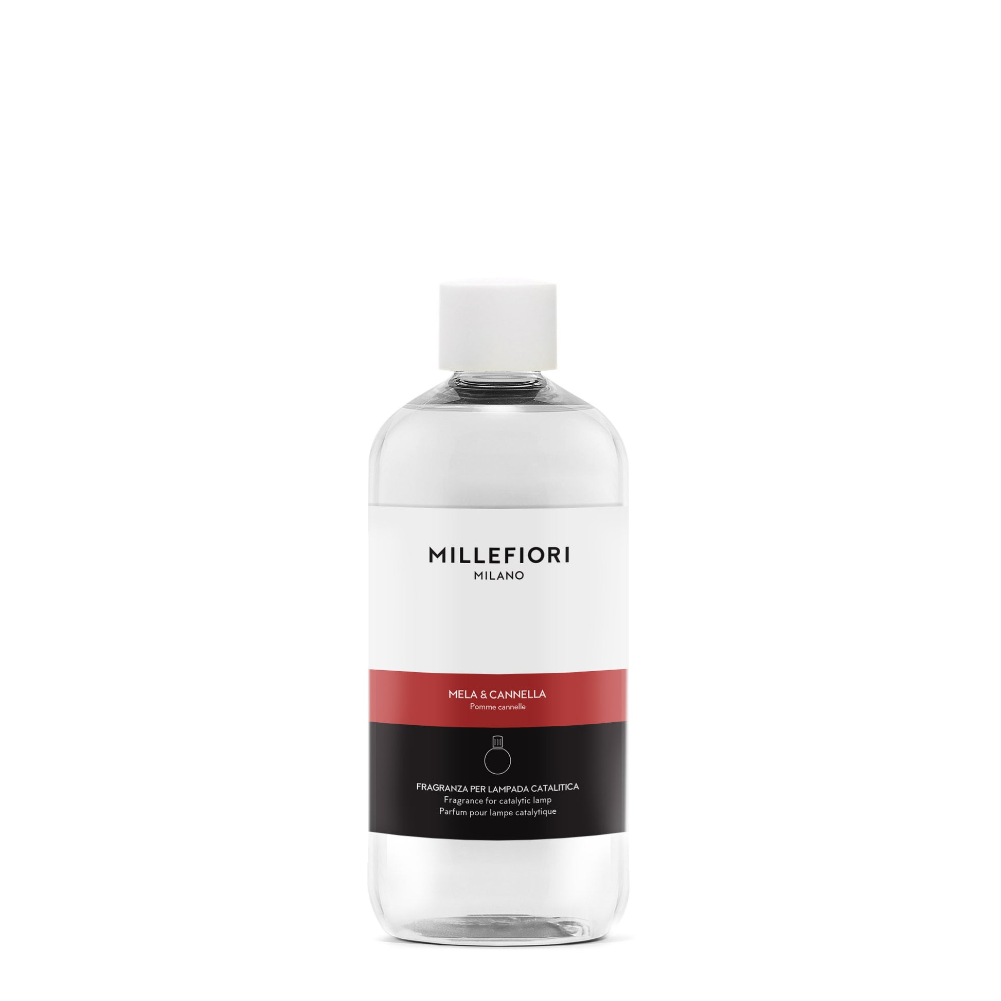 Millefiori Mela & Cannella Lamp Fragrance 500ml refill bottle