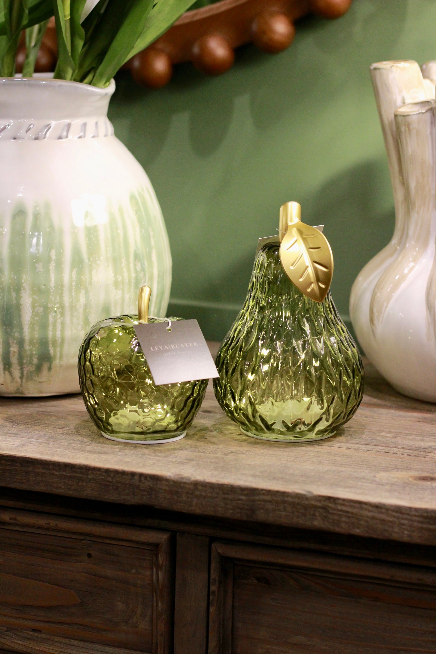 LED Glass Apple Decorative Light