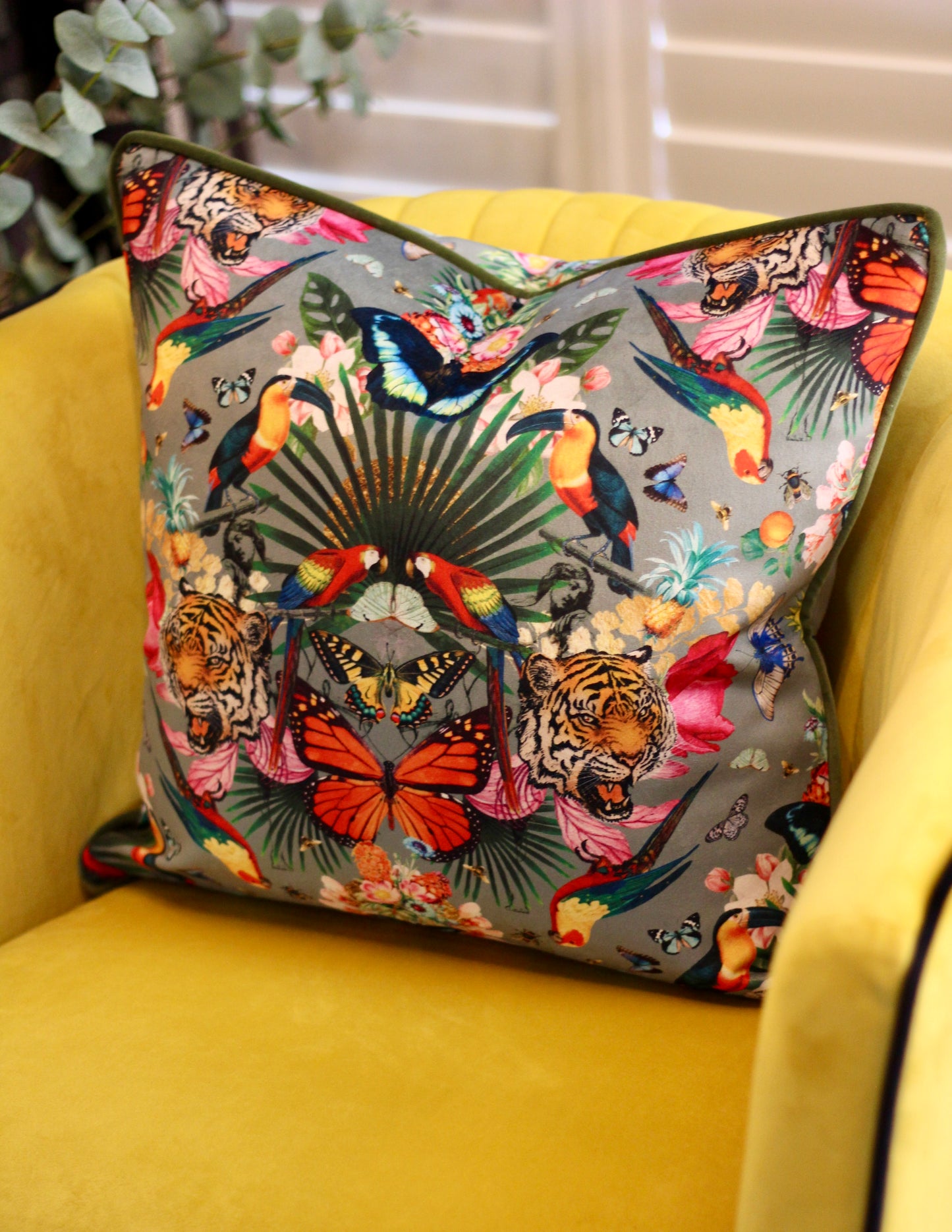 Myrtle & Mary Lost Paradise Cushion