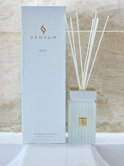 Spa Diffuser – 500ml styled view – Leya Buster Interiors