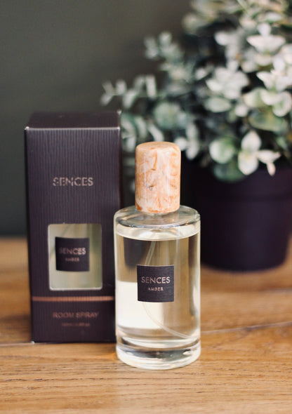 Sences Room Spray – Amber styled view – Leya Buster Interiors