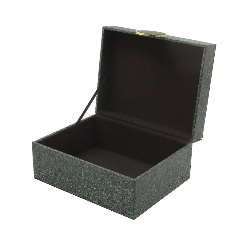 Green & Gold Jewellery Box Set