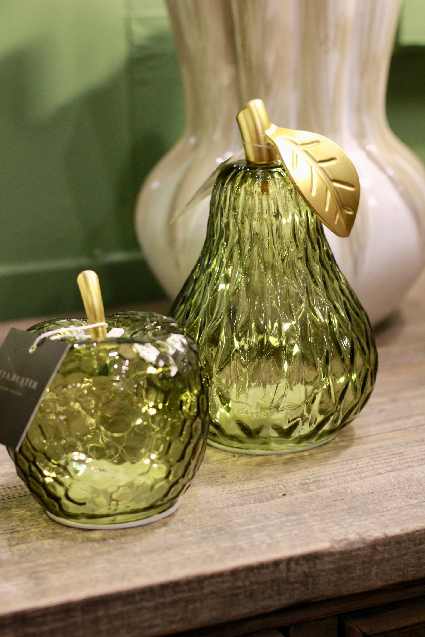 LED Glass Apple Decorative Light