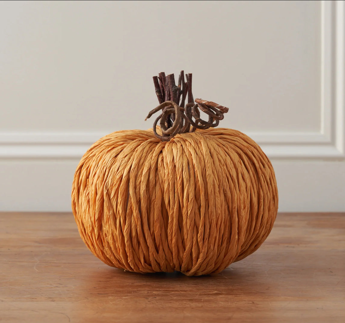 Yellow Straw Pumpkin