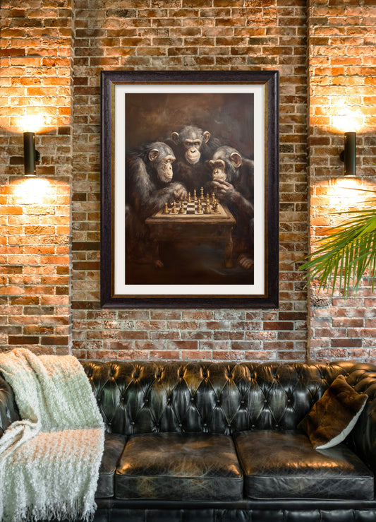 The Chess-Playing Chimps - Oxford Frame
