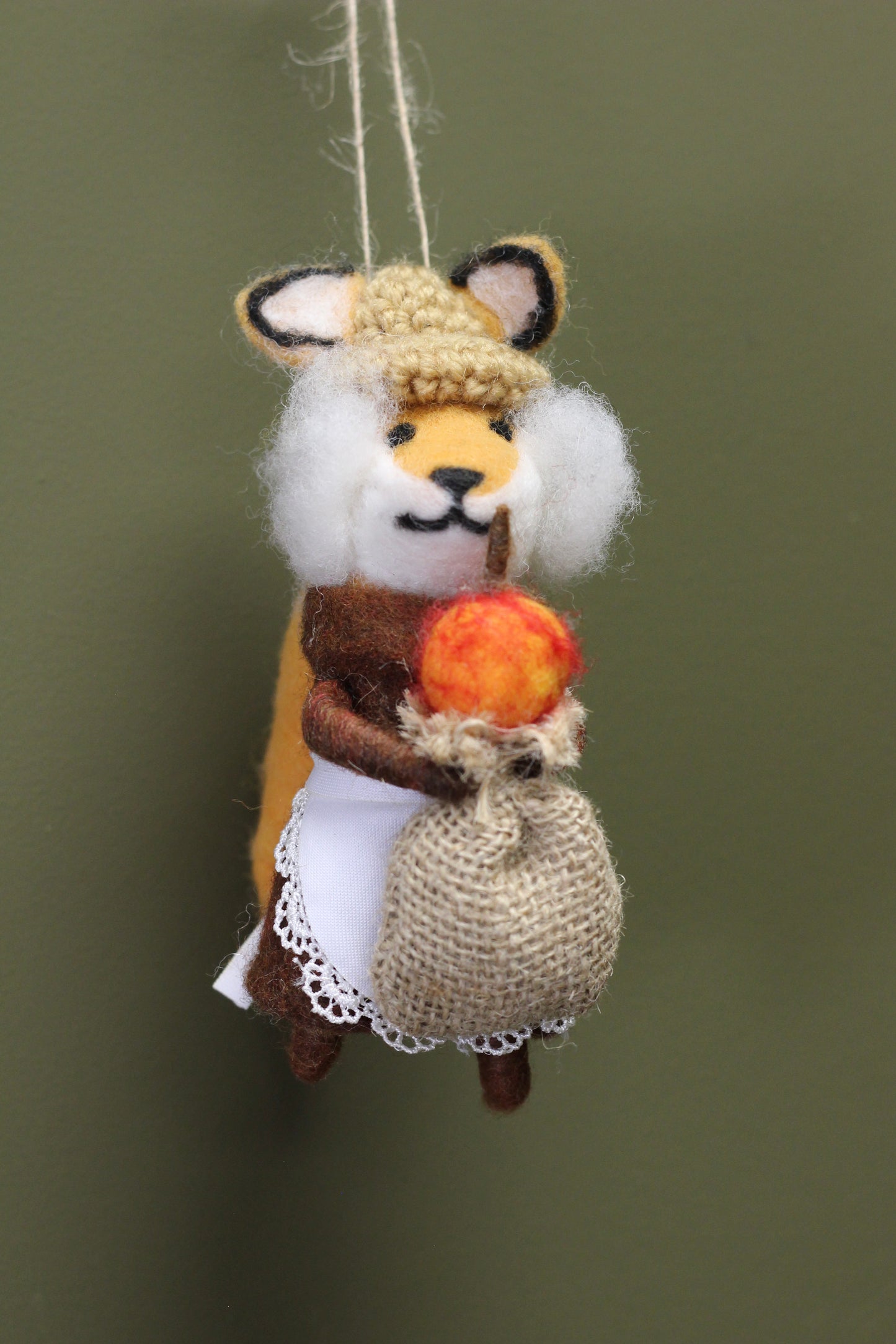 Woodland Felt Fox Decoration