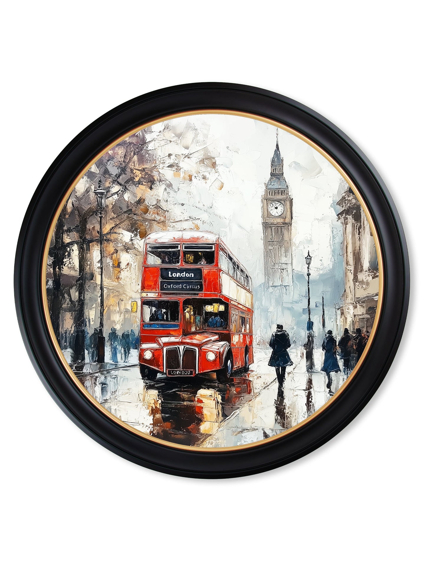 London Bus – Oxford Round Frame styled view – Leya Buster Interiors