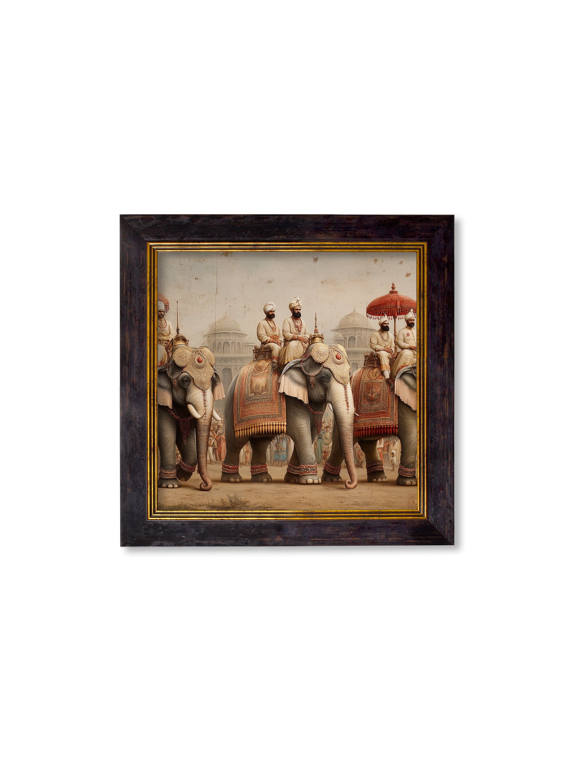 The Mughal Emperors – Oxford Square Frame styled view – Leya Buster Interiors