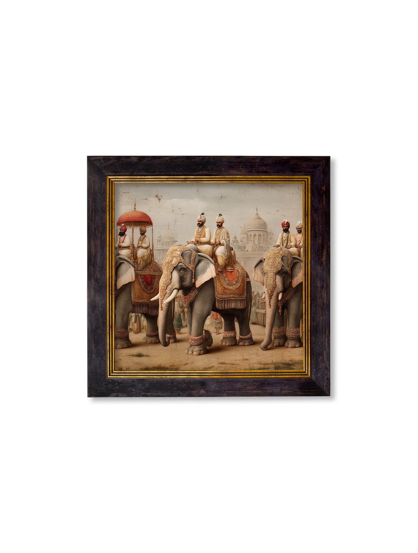 The Mughal Emperors – Oxford Square Frame styled view – Leya Buster Interiors