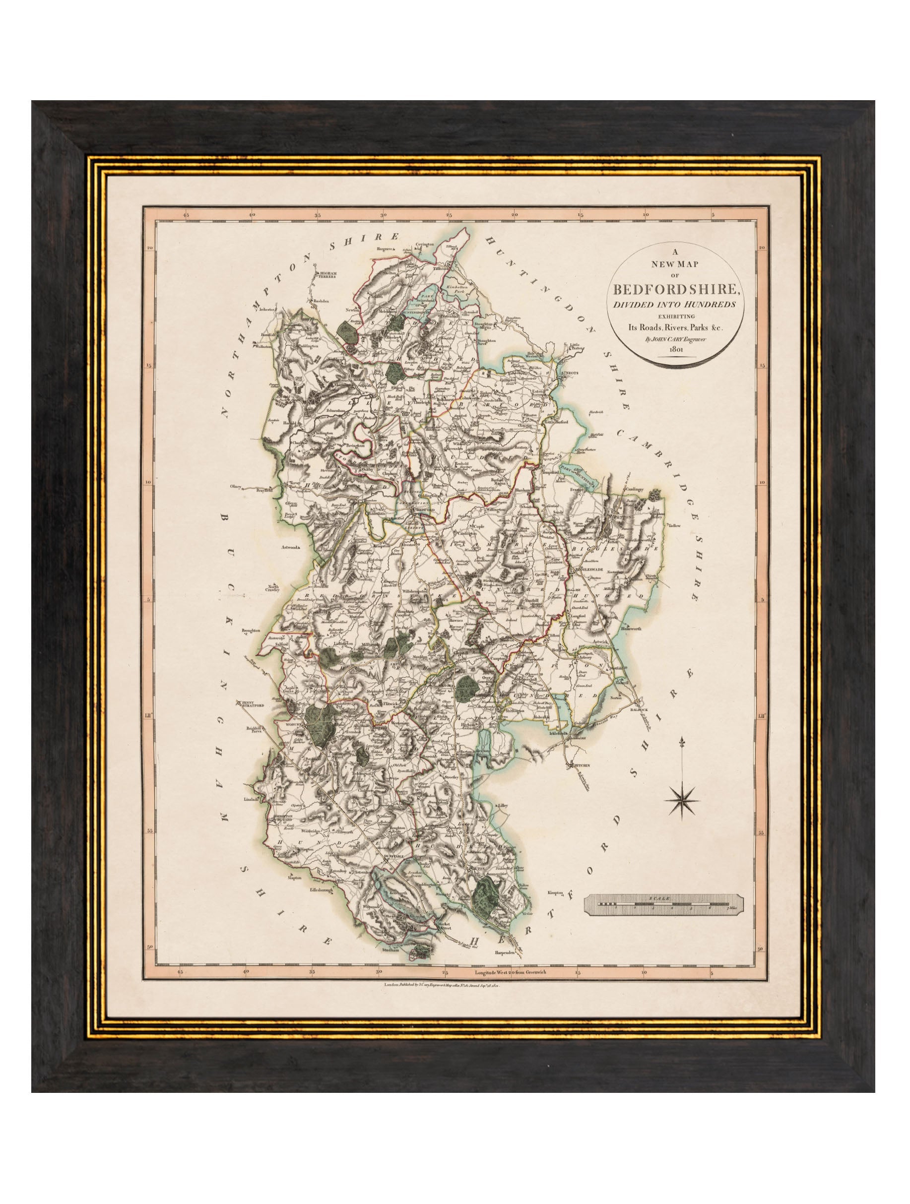 c.1806 County Maps of England styled view – Leya Buster Interiors