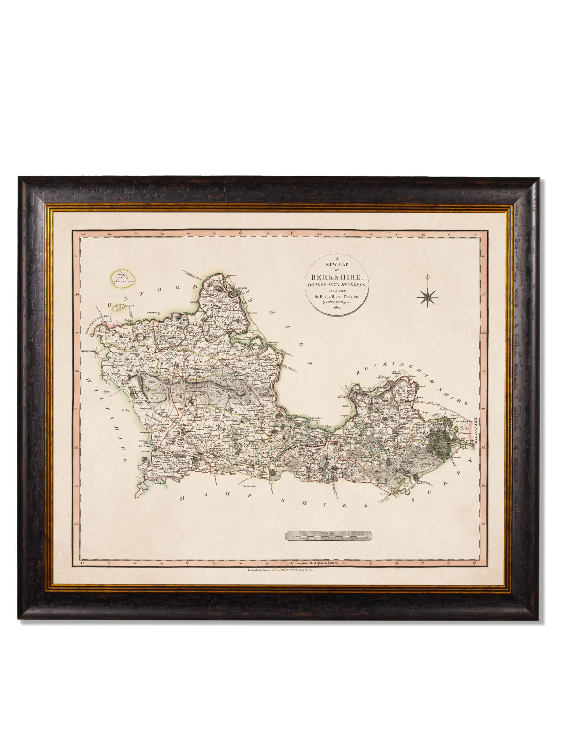 c.1806 County Maps of England styled view – Leya Buster Interiors
