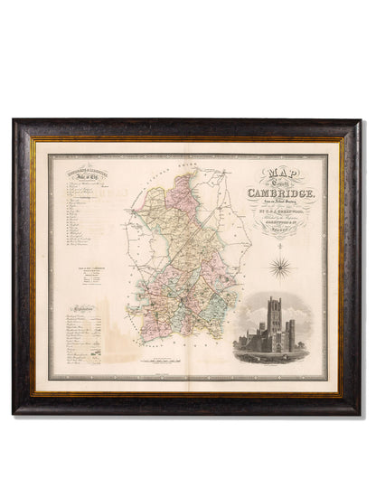 c.1830 County Maps of England styled view – Leya Buster Interiors