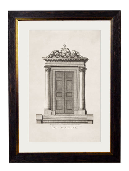 c.1756 Architectural Studies of Doors styled view – Leya Buster Interiors