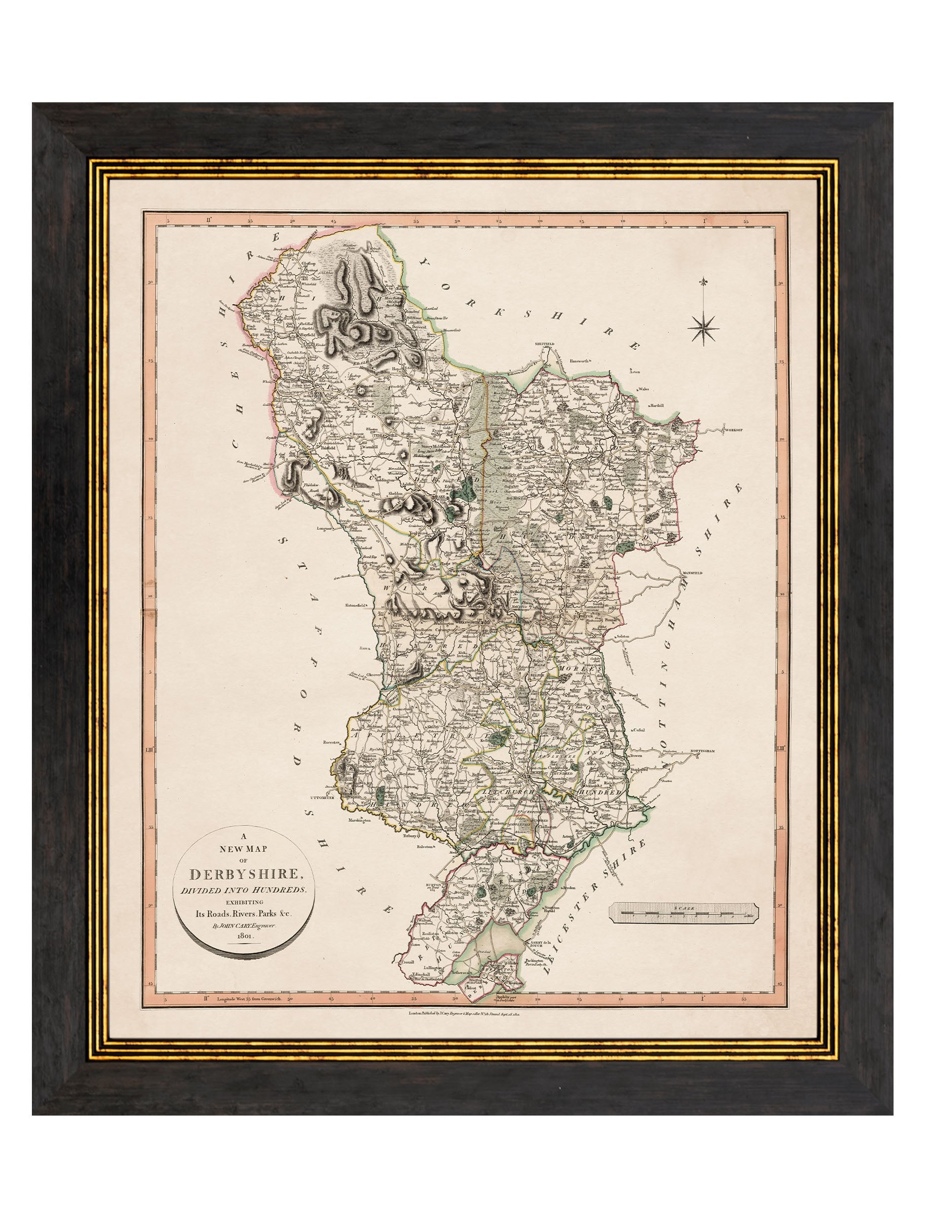 c.1806 County Maps of England styled view – Leya Buster Interiors