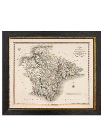 c.1806 County Maps of England styled view – Leya Buster Interiors