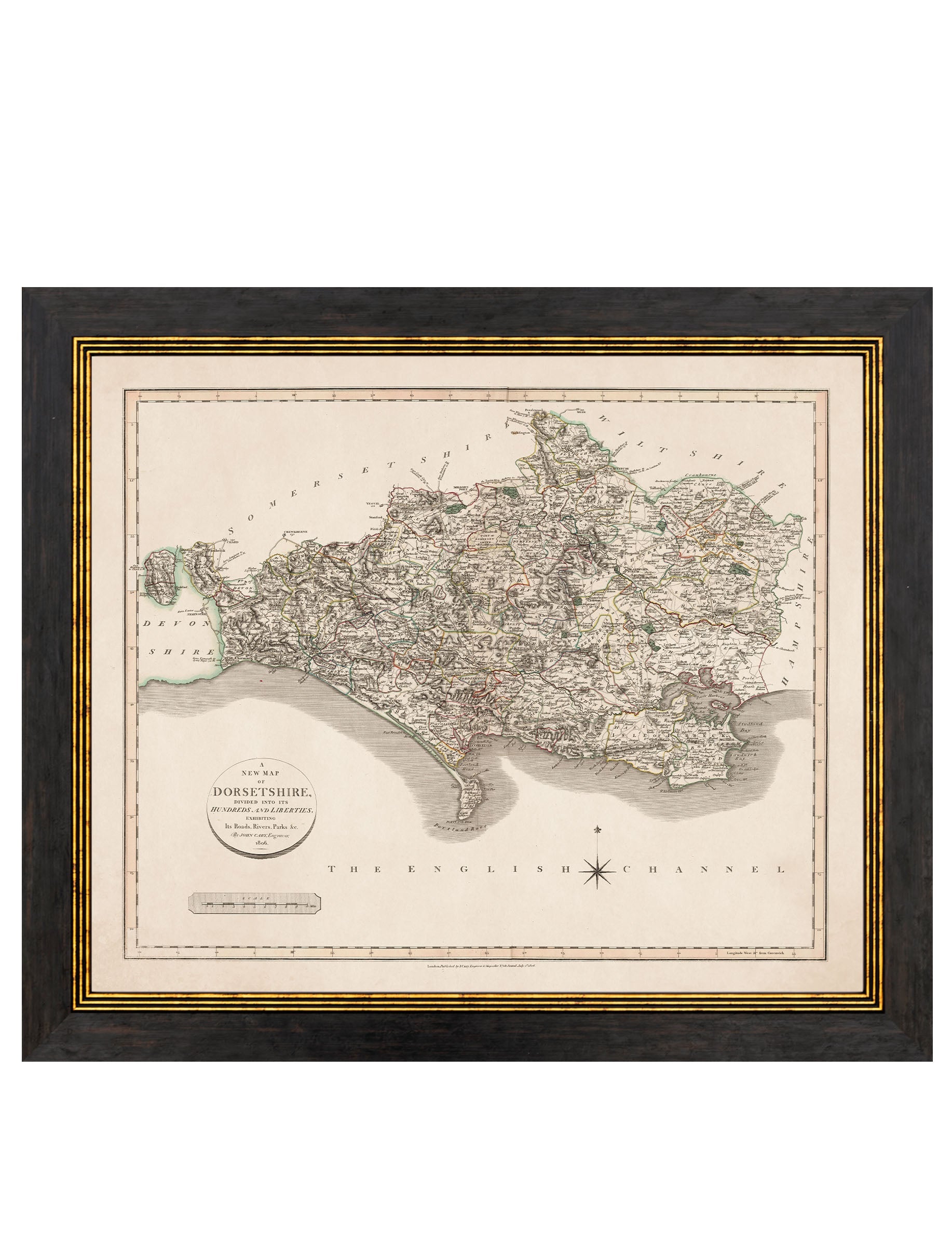 c.1806 County Maps of England styled view – Leya Buster Interiors