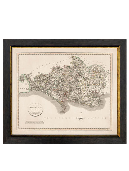 c.1806 County Maps of England styled view – Leya Buster Interiors