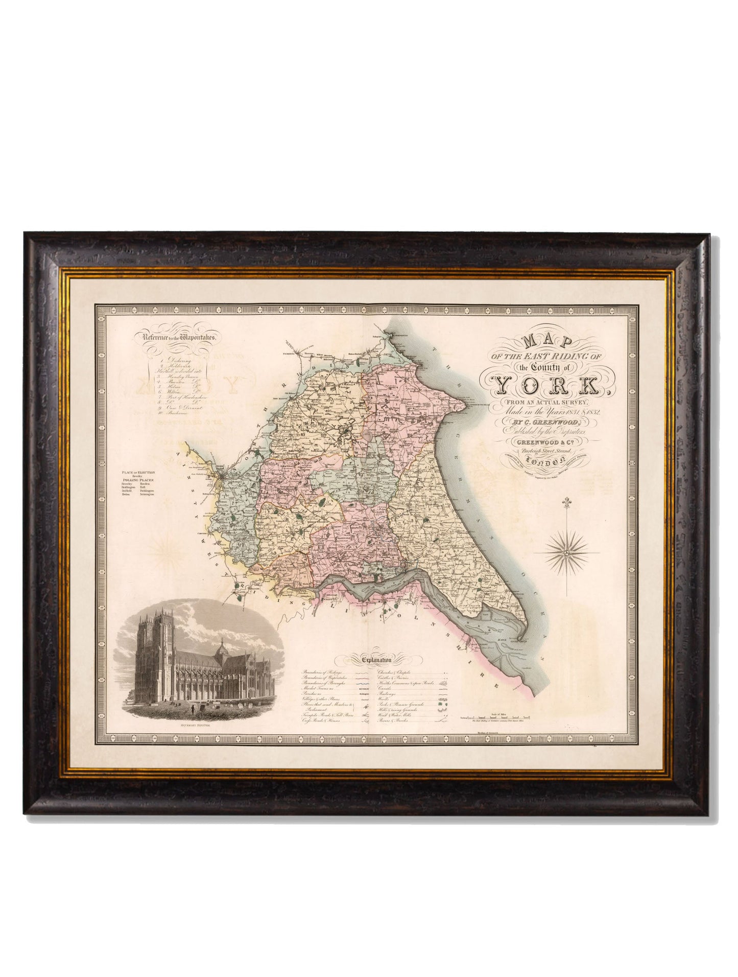 c.1830 County Maps of England styled view – Leya Buster Interiors
