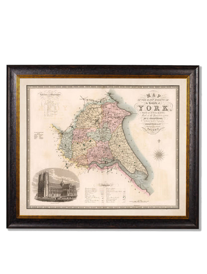 c.1830 County Maps of England styled view – Leya Buster Interiors