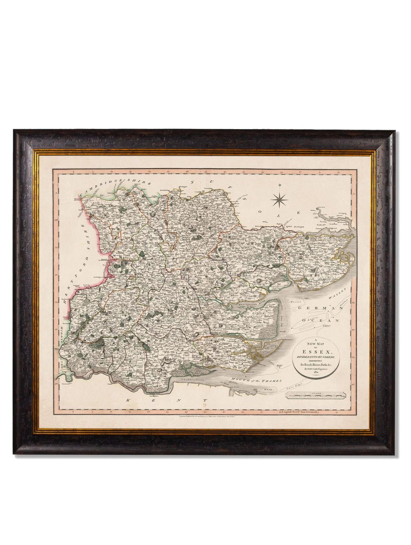 c.1806 County Maps of England styled view – Leya Buster Interiors