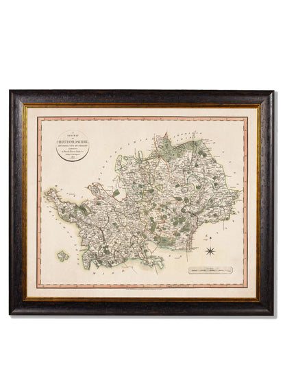 c.1806 County Maps of England styled view – Leya Buster Interiors