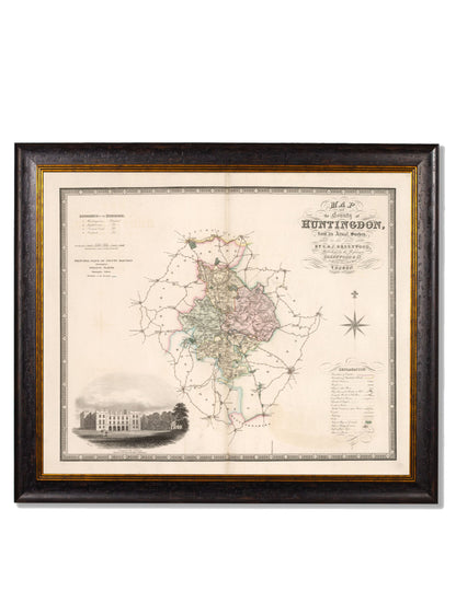 c.1830 County Maps of England styled view – Leya Buster Interiors