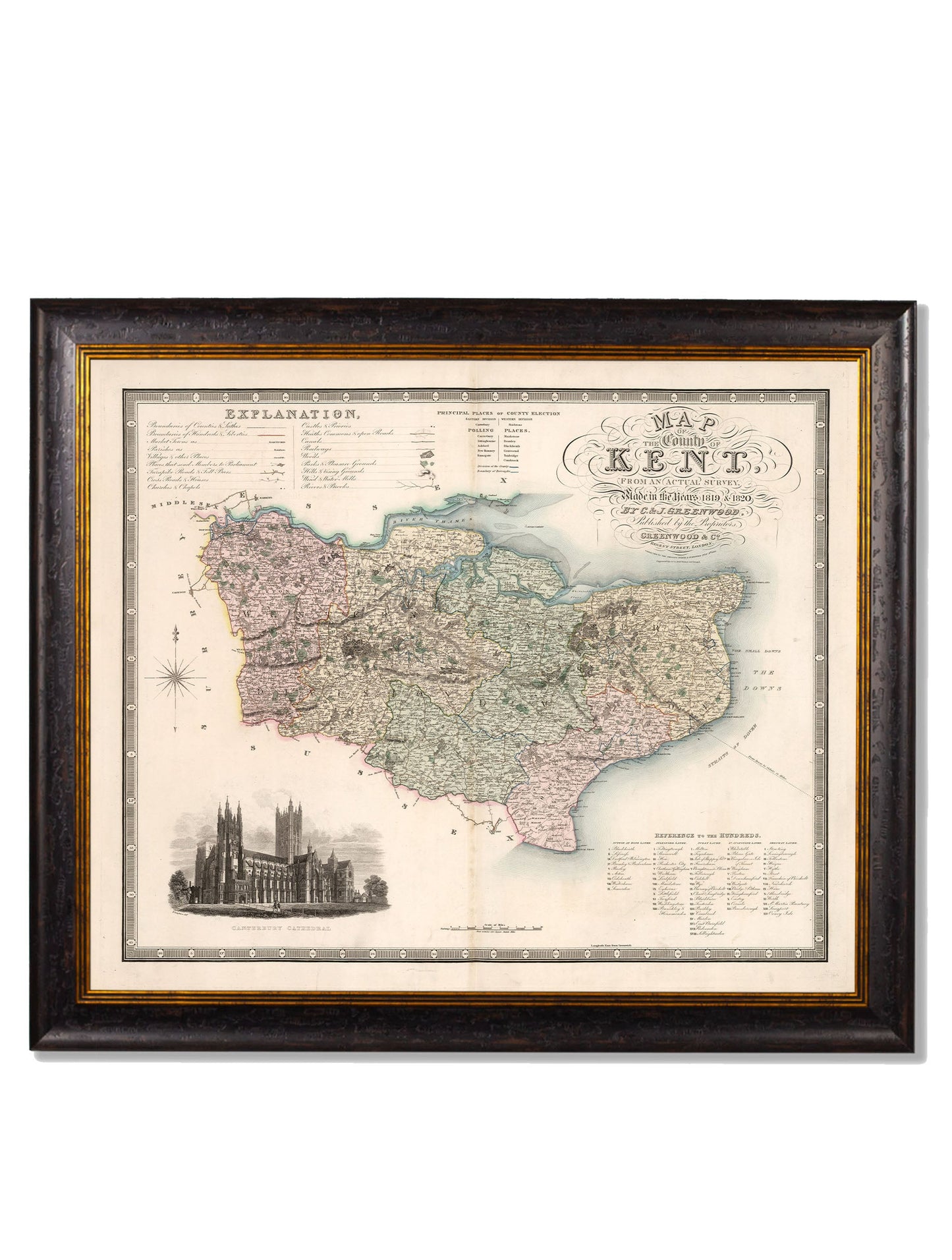 c.1830 County Maps of England styled view – Leya Buster Interiors