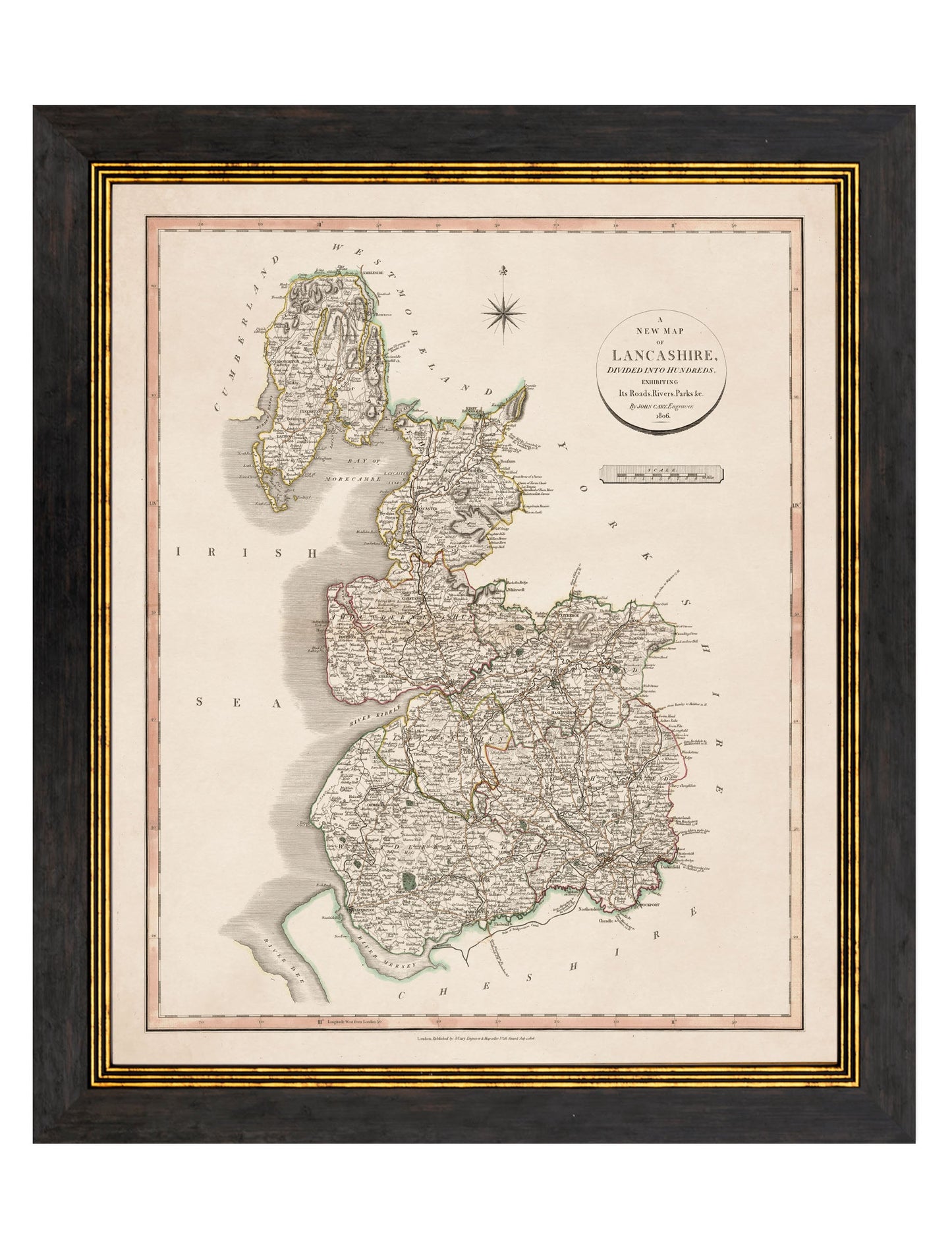 c.1806 County Maps of England styled view – Leya Buster Interiors
