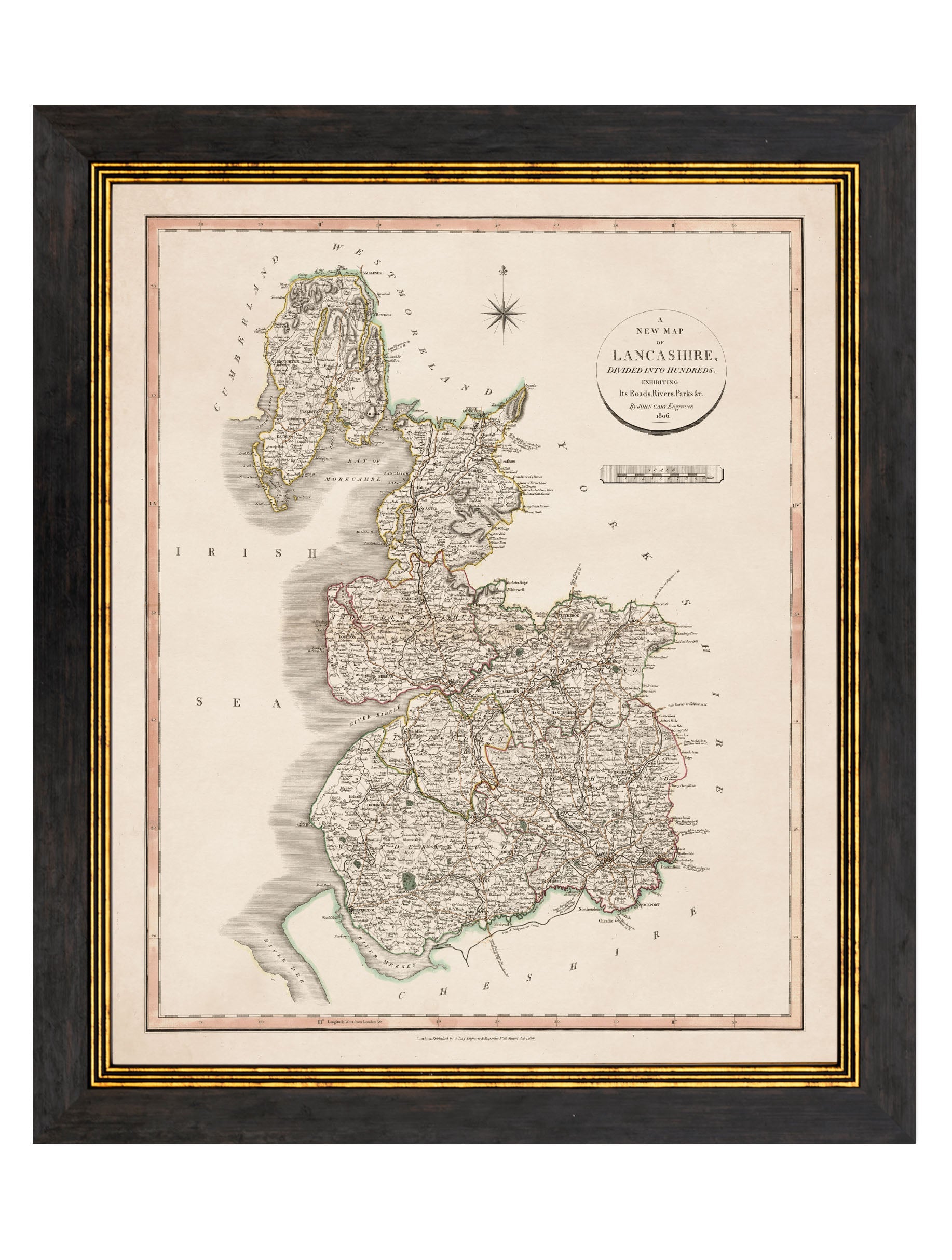 c.1806 County Maps of England styled view – Leya Buster Interiors