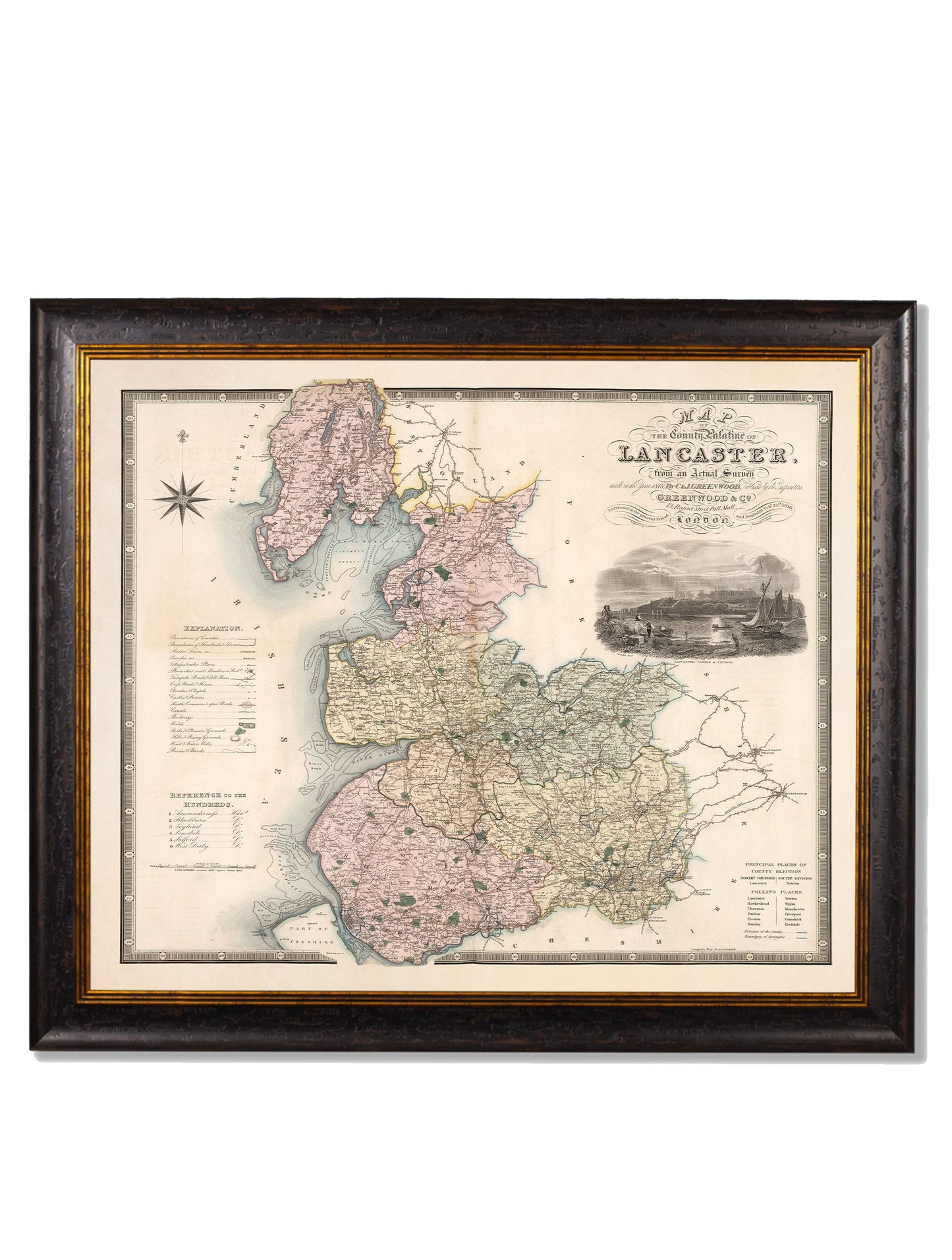 c.1830 County Maps of England styled view – Leya Buster Interiors