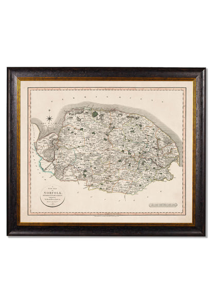 c.1806 County Maps of England styled view – Leya Buster Interiors