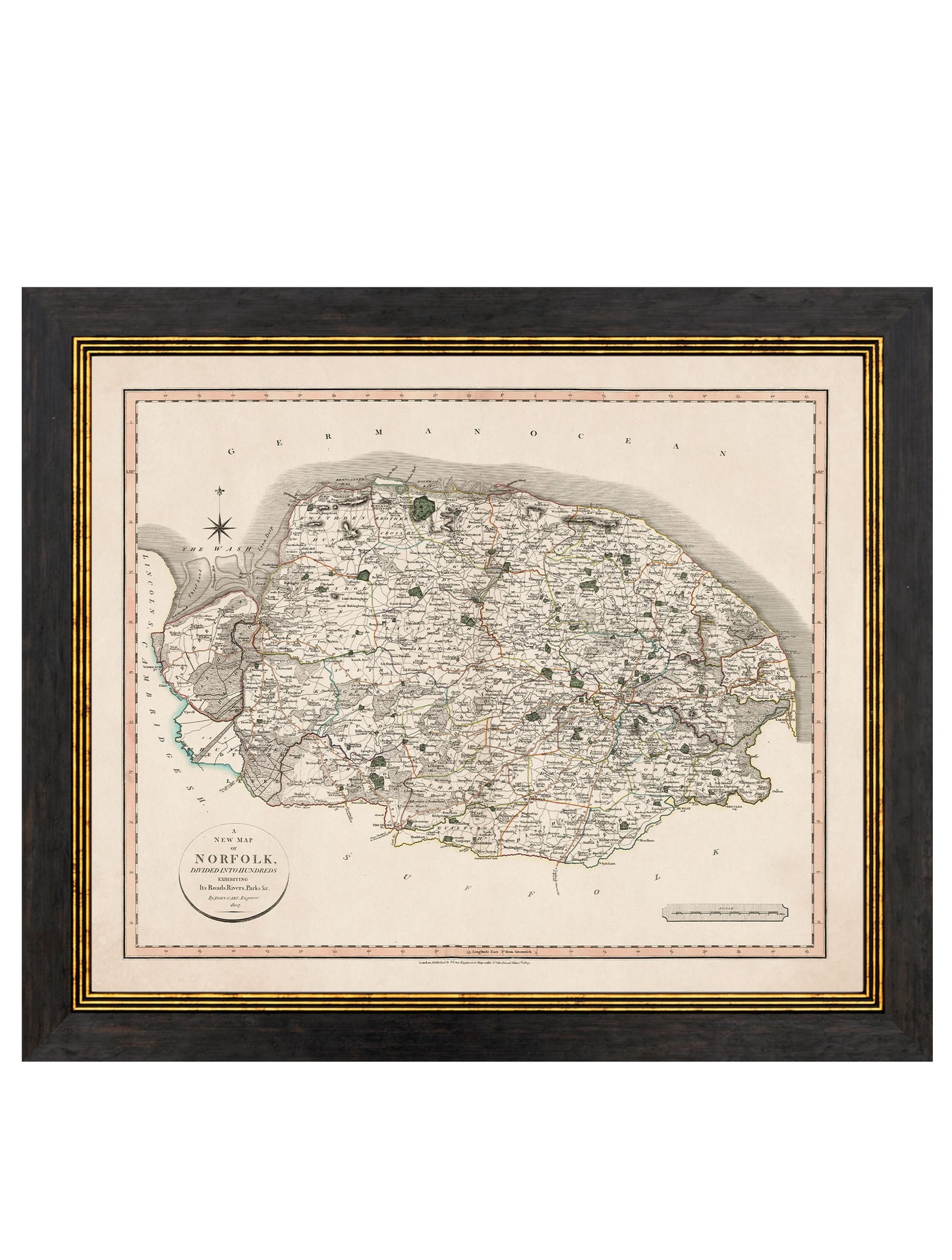 c.1806 County Maps of England styled view – Leya Buster Interiors