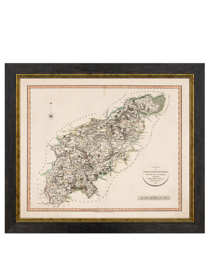 c.1806 County Maps of England styled view – Leya Buster Interiors