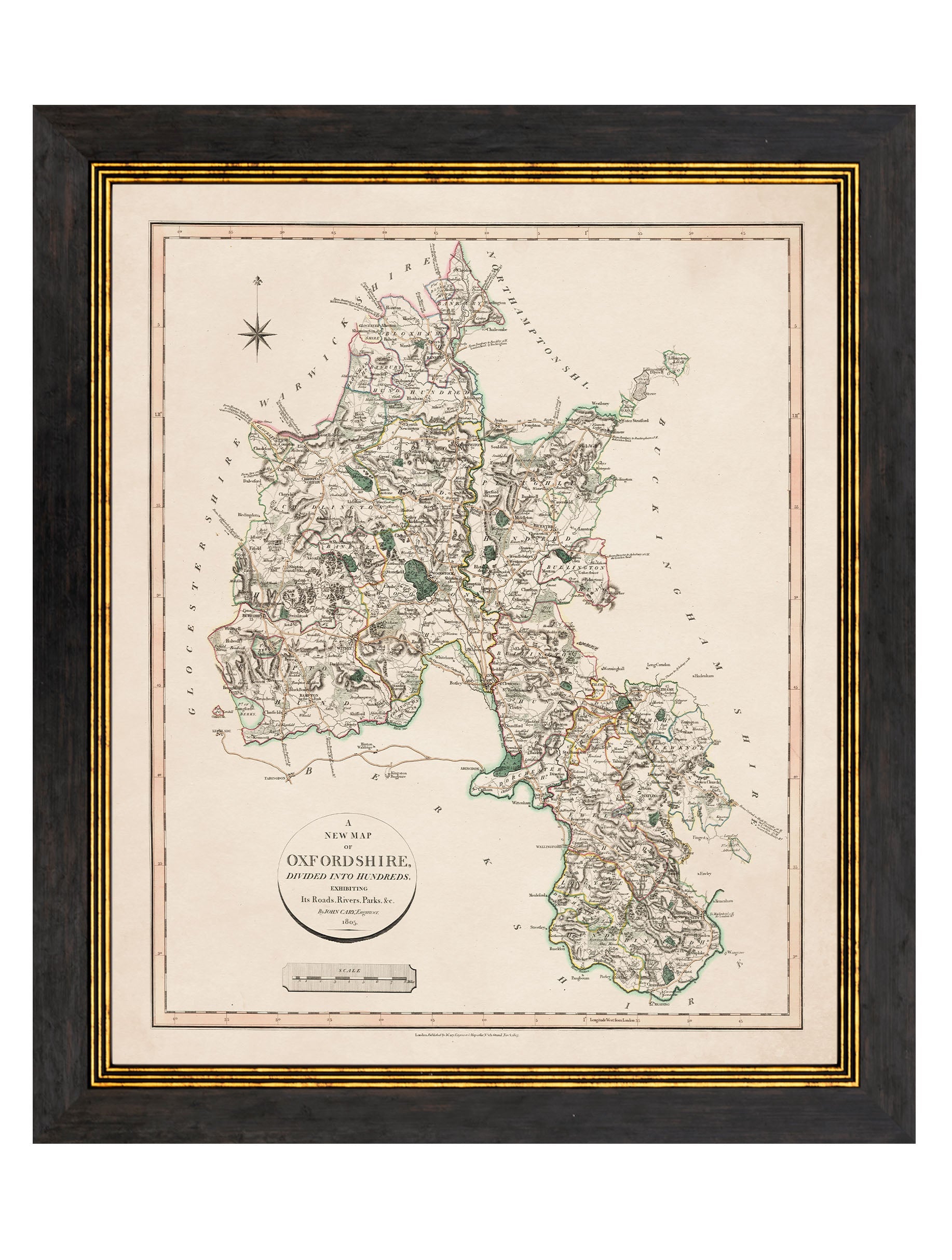 c.1806 County Maps of England styled view – Leya Buster Interiors