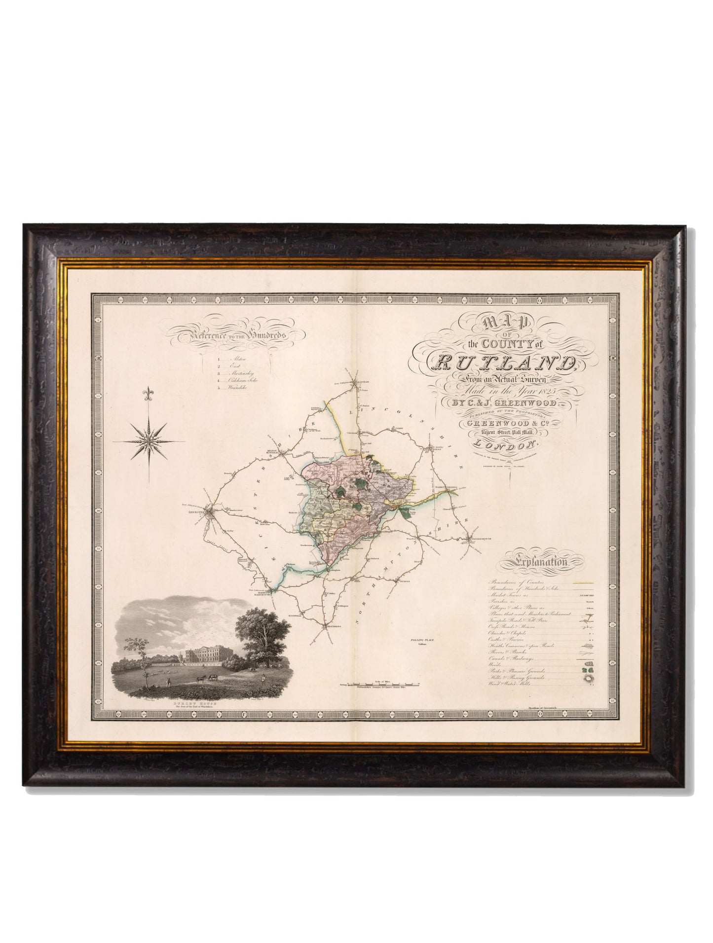 c.1830 County Maps of England styled view – Leya Buster Interiors