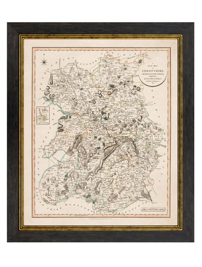 c.1806 County Maps of England styled view – Leya Buster Interiors