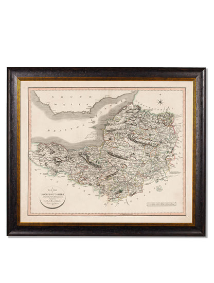 c.1806 County Maps of England styled view – Leya Buster Interiors