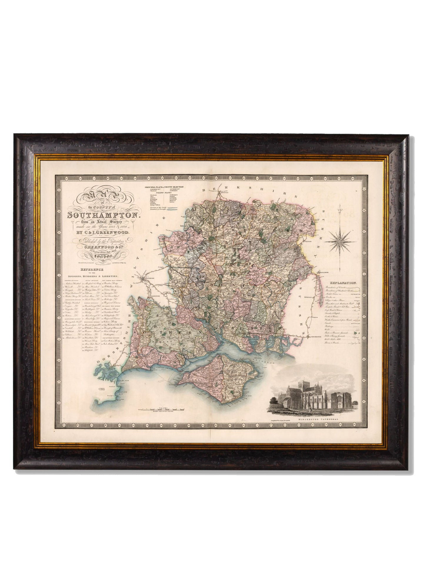 c.1830 County Maps of England styled view – Leya Buster Interiors