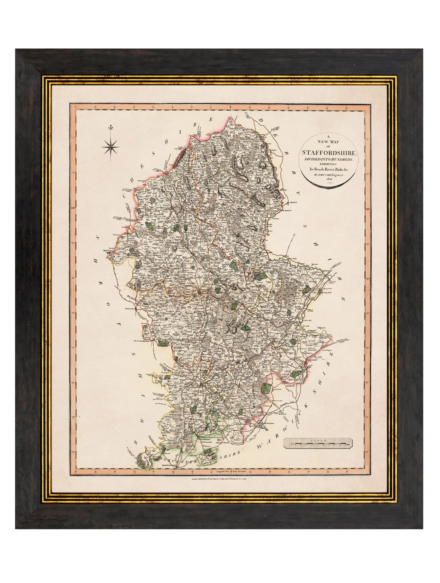 c.1806 County Maps of England styled view – Leya Buster Interiors