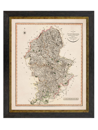 c.1806 County Maps of England styled view – Leya Buster Interiors