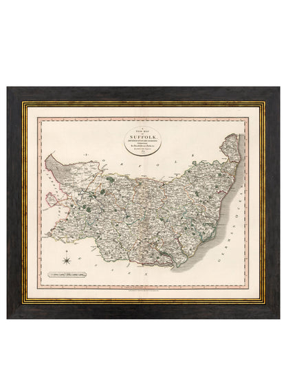 c.1806 County Maps of England styled view – Leya Buster Interiors