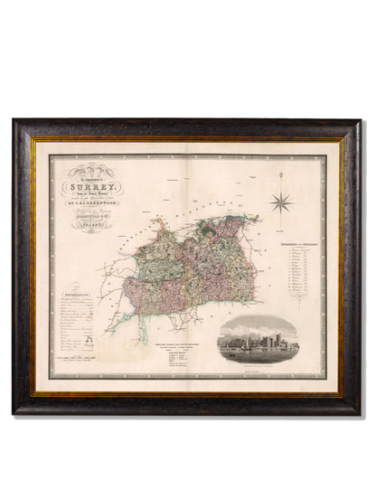 c.1830 County Maps of England styled view – Leya Buster Interiors